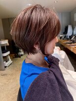 ナチュラル ヘアーデザイニング(Natural hair designing)&nbsp;湿気に負けない/美人ショート/ふんわりトップ/レイヤーショート