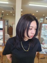 ミラシィ 成田(Mirashy)&nbsp;レイヤーカット＋ダークグレー！