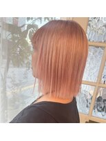 ジジ ヘアワークス(gigi hair works) pail pink ボブ