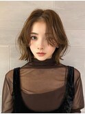 ミルクティーベージュ/武蔵小杉/ボブ/レイヤーボブ/30代