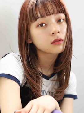 ヘアメイク フレンシア(hair make flencia) 小顔ナチュラルセミロング
