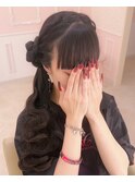 くるみちゃんサイドポニー