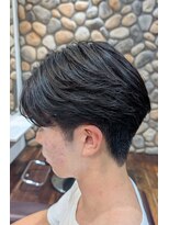 アズーア ヘアーアンドスパ(azure hair&spa) メンズ毛流れセンターパート