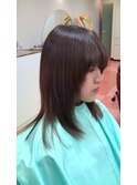 輝くストレートスタイル☆