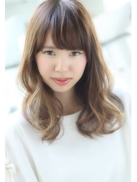 ヘアーアンドエステティック ヴェリス(hair&esthetic Velis) 【Velis】アンニュイカールの伸ばしかけセミロング★