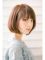 21年夏 ナチュラルボブの髪型 ヘアアレンジ 人気順 ホットペッパービューティー ヘアスタイル ヘアカタログ