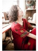 【ohana/表参道】おしゃれ可愛い♪無造作甘辛MIXボブ。