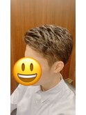 七三オールバック /ツーブロック/ビジネススタイル/田町/理容室