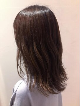 ヘアーアンドスパ フェリーチェ ミチ 野田屋町店(HAIR&SPA felice MICHI) 外ハネセミロング