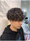 【YUKI】ツイスパ×無造作マッシュ×ツーブロック