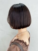 アイティー バイ アルバム 中野店(IT by ALBUM) ナチュラルボブ_オリーブカラーハイライトカラー_ba306391