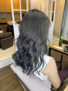 ヘアアンドメイク スタジオ ミムロ(HAIR&MAKE STUDIO MIMURO) ロングレイヤー・オリーブブルージュ