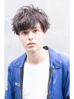 オースティン 登戸向ケ丘遊園(AUSTIN)&nbsp;ツイストパーマ七三オールバックマッシュウルフスリークショート