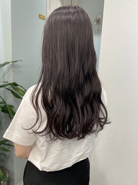 トゥーリ 薬院店(tuuli) tuuli miyu ナチュラルバイオレットグラデヘア/20代30代40代50代