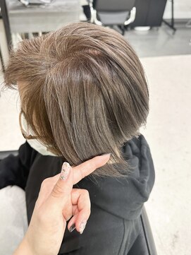 ヒビヲ(HIBIO) 脱白髪染めハイライト白髪ぼかしリタッチハイトーンダブルカラー