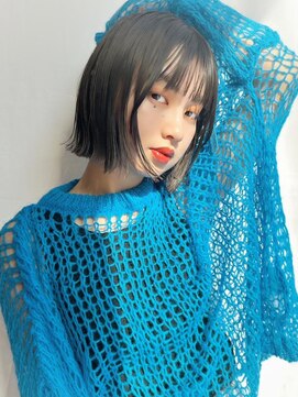 ケーツー心斎橋 クイーンズガーデン バイ ケーツー(K two QUEEN'S GARDEN by K two) ピスタチオグレージュ*ボブ*イメチェン2/心斎橋&難波なんば