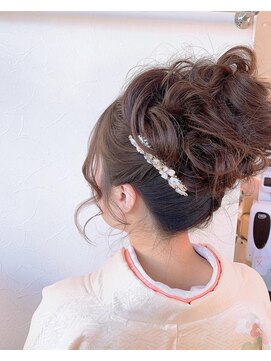 ヘアーサロン シバノ(Hair Salon SHIBANO) ふわふわアップ