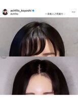 アフィーロ(ACHFILO)&nbsp;最悪を最幸せに変える前髪エクステ/ACHFILO/アフィーロ/小吉健太