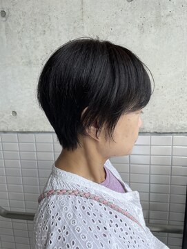 レビジュヘアー 桂店(LEVIJU HAIR) エイジング毛でも美しいショートへ!