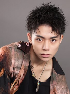 リップス 表参道店(LIPPS) 無造作アップバングショート【ツーブロック刈り上げ】