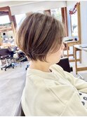 ニュアンスカラー/カーキベージュ/オンブレ/30代40代50代