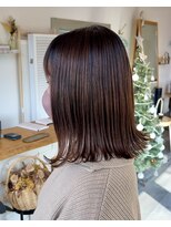 レポ(LEPO)&nbsp;柔らかいレイヤースタイルと髪質改善ストレート