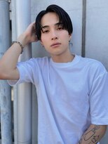 ハニーシブヤ(HONEY shibuya)&nbsp;コンマバングセンターパートショート/ツーブロック３