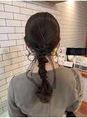 結婚式ヘアセット