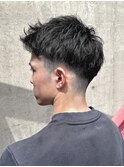 アップバングショート