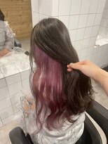 シアター 表参道青山(THEATER)&nbsp;うる艶ピンクインナーカラー