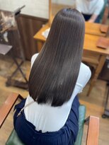 アンダーバーホワイトモデ 河内長野(_WHITE mode)&nbsp;◎20代30代大人可愛い髪質改善カラーアッシュグレージュ透明感