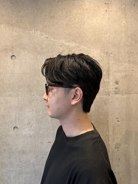 ヒート トウキョウ 目黒店(HEAT TOKYO) センターパート　ダウンパーマ　ニュアンスパーマ