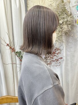 ユイマァル 倉敷店(YUIMARL) アンブレラカラー/ミルクティーベージュ