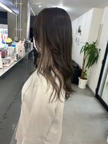 キング 梅田(K!ng)&nbsp;縮毛矯正髪質改善ハイライトレイヤーカット梅田美容室エクステ