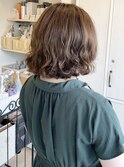 同時施術可能◎デジタルパーマ×アッシュブラウン