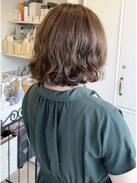 ヴィアスヘアー(vias hair) 同時施術可能◎デジタルパーマ×アッシュブラウン