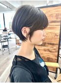 大人可愛いくびれショート　　熊本ショート　ruen  髪質改善