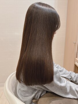 コーエン(cowen) 大人かわいい☆艶感たっぷりスーパーロング♪髪質改善ストレート