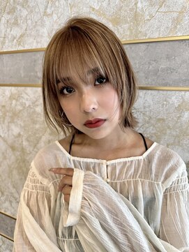 ロンドルーチェ 心斎橋(Lond luce) 大人ガーリー×似合わせカット【髪質改善／縮毛矯正】