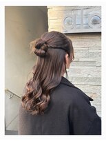 アルコ 三軒茶屋(alco)&nbsp;カチモリハーフアップ＊ alco三軒茶屋