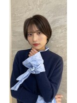 ロンドロゼ 池袋(Lond rose)&nbsp;♪ミニウルフレイヤーカット顔周り前髪韓国ショートボブ/池袋