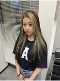 ♪フェイスフレーミング/ベージュ/インナーカラー
