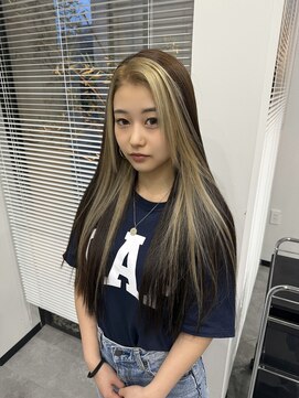 イブヘアー(eve hair) ♪フェイスフレーミング/ベージュ/インナーカラー