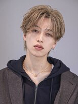 オーシャントーキョーオーバー(OCEAN TOKYO OVER) ブリーチニュアンスパーマラウンドマッシュウルフ
