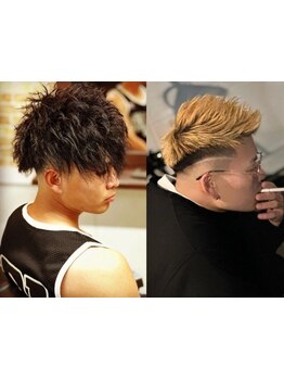 ブローと整髪料のみの簡単セット可能。ビジネスシーンとプライベートシーンどちらもいけるバーバースタイル