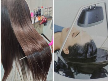 かぐや姫 エルモード フェレ美容室 行徳店の写真/髪内部に5種類のアミノ酸栄養補給!潤いトリートメントが各メニュー付きでお得です★ツヤ・質感に感動♪