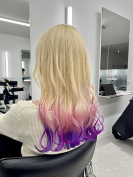 シック(CHIC) ハイトーングラデーションカラー/ケアブリーチ/ダブルカラー