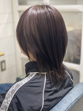 ヘアリゾート ルアーナ エルア(Hair Resort LUANA `elua) 黄色味を抑えるバイオレットベージュ☆中橋