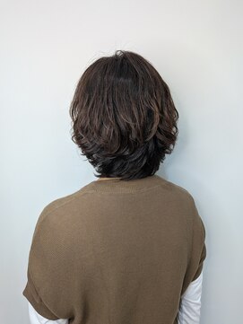 アヤラ オーガニックアンドスパ 東船橋店(AYALA) 【佐藤哲朗】ショートレイヤー/パーマ/ボリュームアップ