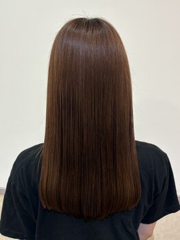 一人一人のお客様としっかり向き合い、あなたの魅力を最大限に☆髪質、クセを見極めて施術してくれる◎